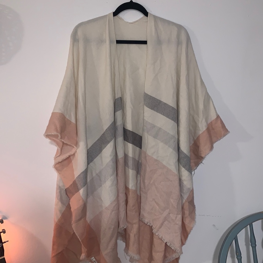 Gentle Fawn Wool Open Front Poncho